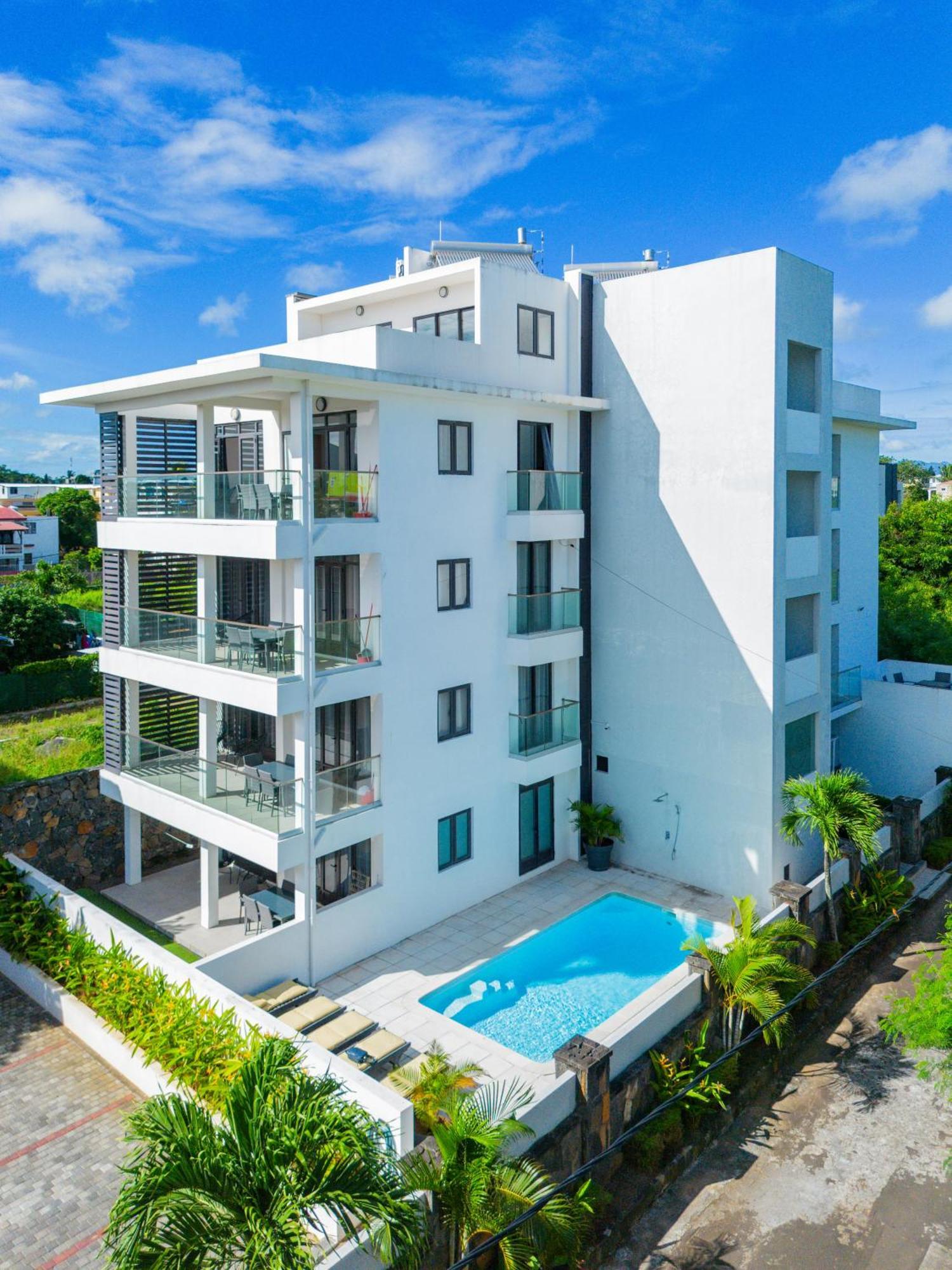 Palm Biche Residence Trou aux Biches Buitenkant foto